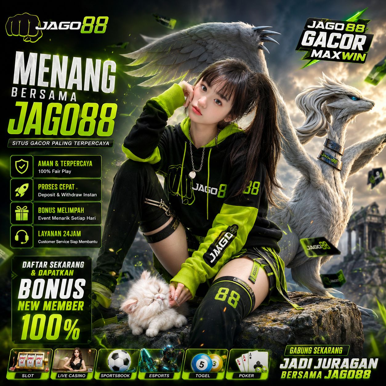 JAGO88 ❂ Aktivitas Online Modern di ECOS Honeyfield 2026